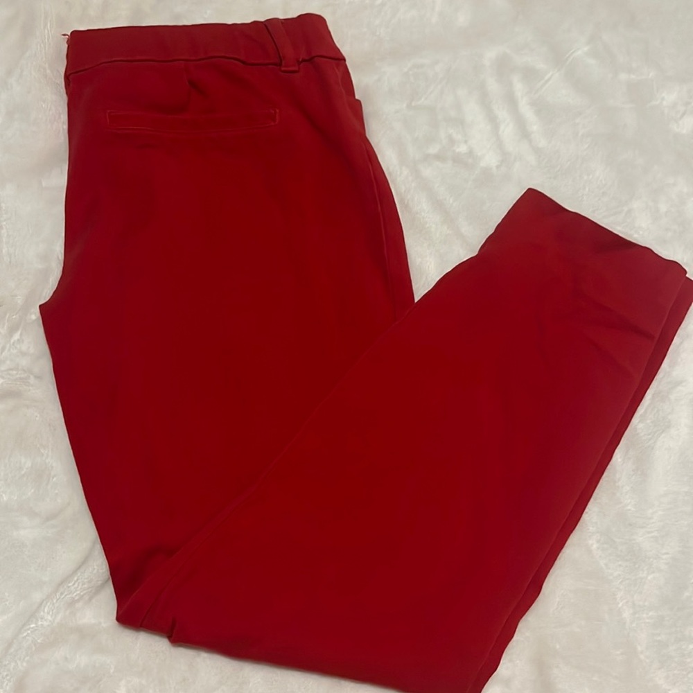 Old Navy Pixie Pants Red